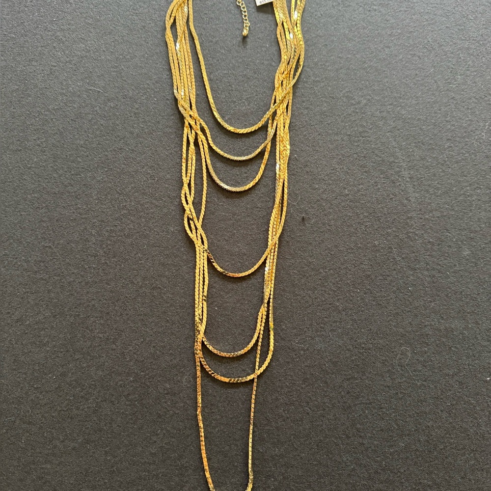 WHBM Elegant Multi-Layer Necklace